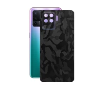 Купить - защитную пленку для смартфона  Защитная пленка StatusSKIN для OPPO Reno 5F Корпус Винил Камуфляж черный