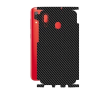 Купить - защитную пленку для смартфона  Защитная пленка для Samsung Galaxy A30 (A305) Корпус Винил Карбон черный