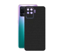Купить - защитную пленку для смартфона  Защитная пленка StatusSKIN для OPPO Reno 5F Корпус Винил Карбон черный