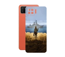 Купить - защитную пленку для смартфона  Защитная пленка StatusSKIN для OPPO F17 Корпус Винил Корабль