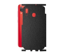 Купить - защитную пленку для смартфона  Защитная пленка StatusSKIN для Samsung Galaxy A30 (A305) Корпус Винил Кожа черная
