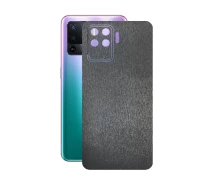 Купить - защитную пленку для смартфона  Защитная пленка StatusSKIN для OPPO Reno 5F Корпус Винил Металл черный
