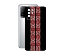 Купить - защитную пленку для смартфона  Защитная пленка StatusSKIN для OPPO F19 Pro Plus 5G Корпус Винил Вышиванка 3