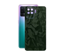 Купить - защитную пленку для смартфона  Защитная пленка StatusSKIN для OPPO Reno 5F Корпус Винил Камуфляж зеленый