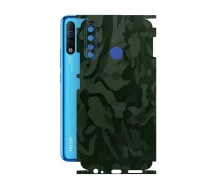 Купить - защитную пленку для смартфона  Защитная пленка StatusSKIN для Tecno Camon 12 Air Корпус Винил Камуфляж зеленый