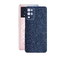 Купить - защитную пленку для смартфона  Защитная пленка StatusSKIN для ZTE Axon 30 Pro 5G Корпус Винил Соты синие
