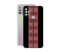 Купить - защитную пленку для смартфона  Защитная пленка StatusSKIN для Lenovo K13 Note Корпус Винил Вышиванка 3