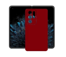 Купить - защитную пленку для смартфона  Защитная пленка StatusSKIN для OPPO Find N Корпус Винил Металлик красный