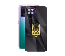 Купить - защитную пленку для смартфона  Защитная пленка StatusSKIN для OPPO Reno 5F Корпус Винил Герб 1