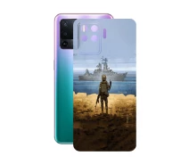 Купить - защитную пленку для смартфона  Защитная пленка StatusSKIN для OPPO Reno 5F Корпус Винил Корабль