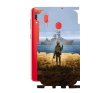 Купить - защитную пленку для смартфона  Защитная пленка StatusSKIN для Samsung Galaxy A30 (A305) Корпус Винил Корабль