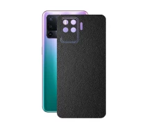 Купить - защитную пленку для смартфона  Защитная пленка StatusSKIN для OPPO Reno 5F Корпус Винил Кожа черная