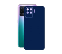 Купить - защитную пленку для смартфона  Защитная пленка StatusSKIN для OPPO Reno 5F Корпус Винил Синий металлик