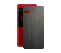 Купить - защитную пленку для смартфона  Защитная пленка StatusSKIN для Meizu Pro 7 Корпус Винил Дерево серебристо-черное