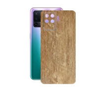 Купить - защитную пленку для смартфона  Защитная пленка StatusSKIN для OPPO Reno 5F Корпус Винил Дерево светлое