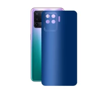 Купить - защитную пленку для смартфона  Защитная пленка StatusSKIN для OPPO Reno 5F Корпус Винил Синий матовый