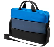 Купить - сумку для ноутбука  Cумка для ноутбука Vinga NB112 15.6" Black/Blue (NB112BB) [80234]