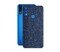 Купить - защитную пленку для смартфона  Защитная пленка StatusSKIN для Motorola Moto E7 Power Корпус Винил Соты синие