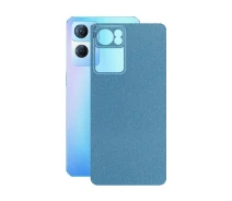 Купить - защитную пленку для смартфона  Защитная пленка StatusSKIN для OPPO Reno 7 Pro 5G Корпус Винил Голубая глянец