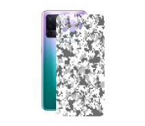Купить - защитную пленку для смартфона  Защитная пленка StatusSKIN для OPPO Reno 5F Корпус Винил Пиксель 3