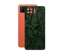 Купить - защитную пленку для смартфона  Защитная пленка StatusSKIN для OPPO F17 Корпус Винил Камуфляж зеленый