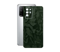 Купить - защитную пленку для смартфона  Защитная пленка StatusSKIN для OPPO F19 Pro Plus 5G Корпус Винил Камуфляж зеленый