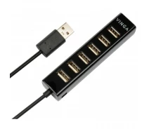 Купить - кардридер  Концентратор Vinga USB2.0 to 7*USB2.0 HUB (VHA2A7)