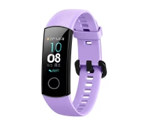 Купить - аксессуар к смарт-чсасам  Ремешок для фитнес-браслета Honor Band 4 и 5 Light purple (07.04.01.LP)