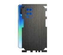 Купить - защитную пленку для смартфона  Защитная пленка StatusSKIN для OPPO A54 Корпус Винил Дерево серебристо-черное