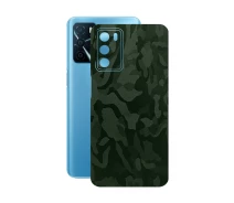 Купить - защитную пленку для смартфона  Защитная пленка StatusSKIN для OPPO A16 Корпус Винил Камуфляж зеленый