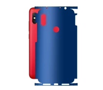 Купить - защитную пленку для смартфона  Защитная пленка StatusSKIN для Xiaomi Redmi Note 6 Pro Корпус Винил Синий матовый
