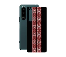 Купить - защитную пленку для смартфона  Защитная пленка StatusSKIN для Sony Xperia 5 III Корпус Винил Вышиванка 3