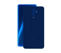 Купить - защитную пленку для смартфона  Защитная пленка StatusSKIN для Realme X2 Pro Корпус Винил Синий металлик