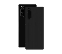 Купить - защитную пленку для смартфона  Защитная пленка StatusSKIN для Sony Xperia 5 J9210 Корпус Винил Матрикс черный