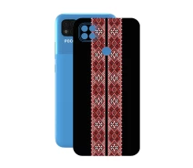 Купить - защитную пленку для смартфона  Защитная пленка StatusSKIN для Xiaomi Poco C31 2021 Корпус Винил Вышиванка 3