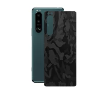 Купить - защитную пленку для смартфона  Защитная пленка StatusSKIN для Sony Xperia 5 III Корпус Винил Камуфляж черный