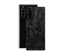 Купить - защитную пленку для смартфона  Защитная пленка StatusSKIN для Sony Xperia 5 J9210 Корпус Винил Камуфляж черный