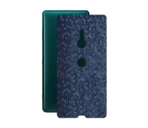 Купить - защитную пленку для смартфона  Защитная пленка StatusSKIN для Sony Xperia XZ3 Корпус Винил Соты синие