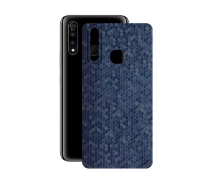 Купить - защитную пленку для смартфона  Защитная пленка StatusSKIN для Vivo Z5 X Корпус Винил Соты синие
