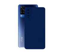 Купить - защитную пленку для смартфона  Защитная пленка StatusSKIN для Vivo Y51s Корпус Винил Синий металлик