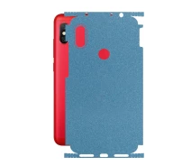Купить - защитную пленку для смартфона  Защитная пленка StatusSKIN для Xiaomi Redmi Note 6 Pro Корпус Винил Голубая глянец
