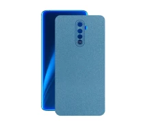 Купить - защитную пленку для смартфона  Защитная пленка StatusSKIN для Realme X2 Pro Корпус Винил Голубой глянец