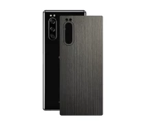 Купить - защитную пленку для смартфона  Защитная пленка StatusSKIN для Sony Xperia 5 J9210 Корпус Винил Дерево серебристо-черное