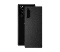 Купить - защитную пленку для смартфона  Защитная пленка StatusSKIN для Sony Xperia 5 J9210 Корпус Винил Кожа черная