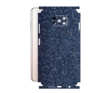 Купить - защитную пленку для смартфона  Защитная пленка StatusSKIN для Xiaomi Poco X3 Pro Корпус Винил Соты синие