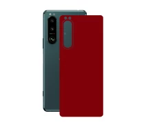 Купить - защитную пленку для смартфона  Защитная пленка StatusSKIN для Sony Xperia 5 III Корпус Винил Металлик красный