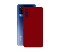 Купить - защитную пленку для смартфона  Защитная пленка StatusSKIN для Vivo Y51s Корпус Винил Металлик красный