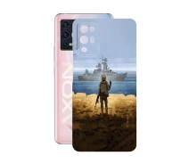 Купить - защитную пленку для смартфона  Защитная пленка StatusSKIN для ZTE Axon 30 Pro 5G Корпус Винил Корабль