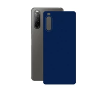 Купить - защитную пленку для смартфона  Защитная пленка StatusSKIN для Sony Xperia 10 II Корпус Винил Синий металлик