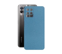 Купить - защитную пленку для смартфона  Защитная пленка StatusSKIN для Realme 8i 2021 Корпус Винил Голубая глянец